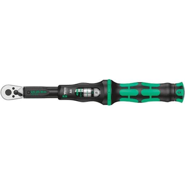 Wera - Torque Wrenches Type: Adjustable Drive Size (Inch): 1/4 - USA Tool & Supply