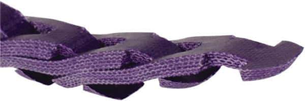 Fenner Drives - Section Round, 3/4" Diam, Adjustable Replacement Belt - Polyester/Polyurethane Composite, Purple, Link Style Round Belt - USA Tool & Supply