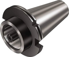 Sandvik Coromant - ISO50;C8 System Size, ISO50 Taper, Modular Tool Holding System Adapter - 70mm Projection, 80mm Body Diam, 171.8mm OAL, Through Coolant - Exact Industrial Supply