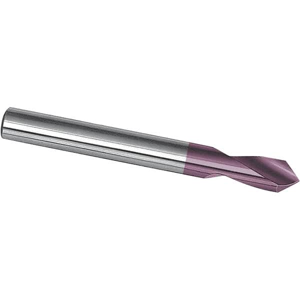 Magafor - 2mm Body Diam, 90°, 1-9/16" OAL, Solid Carbide Spotting Drill - USA Tool & Supply