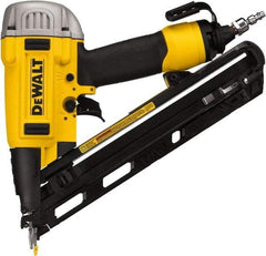 DeWALT - 1-1/4 to 2-1/2" Nail Length, 15 Gauge Finish Air Nailer - 90 to 125 psi - USA Tool & Supply