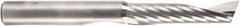 Amana Tool - 3/8" Cutting Diam x 1-5/8" Length of Cut, 1 Flute, Upcut Spiral Router Bit - Uncoated, Right Hand Cut, Solid Carbide, 3-1/2" OAL x 3/8" Shank Diam, 30° Helix Angle - USA Tool & Supply