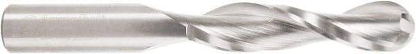 Amana Tool - 1/2" Cutting Diam x 2-1/8" Length of Cut, 2 Flute, Upcut Spiral Router Bit - Uncoated, Right Hand Cut, Solid Carbide, 4" OAL x 1/2" Shank Diam, Core Box, 30° Helix Angle - USA Tool & Supply