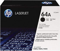 Hewlett-Packard - Black Toner Cartridge - Use with HP LaserJet P4015, P4515 - USA Tool & Supply