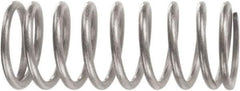 Associated Spring Raymond - 42.85mm OD, 4.88mm Wire, 3-1/2" Free Length, Compression Spring - 88.6 Lb Spring Rating, 451.92 N Max Work Load, Music Wire - USA Tool & Supply