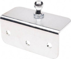 Associated Spring Raymond - 3-1/2" Zinc Plated Mounting Bracket - For Hydraulic Dampers & Gas Springs - USA Tool & Supply