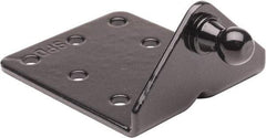 Associated Spring Raymond - 50.8mm Black Powdercoat Mounting Bracket - For Hydraulic Dampers & Gas Springs - USA Tool & Supply