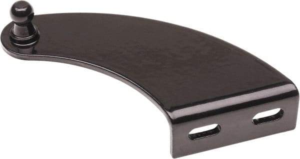 Associated Spring Raymond - 50.8mm Black Powdercoat Mounting Bracket - For Hydraulic Dampers & Gas Springs - USA Tool & Supply