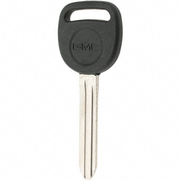 Value Collection - GMC Key Blank - Nickel/Plastic - USA Tool & Supply