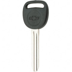 Value Collection - Chevrolet Key Blank - Nickel/Plastic - USA Tool & Supply