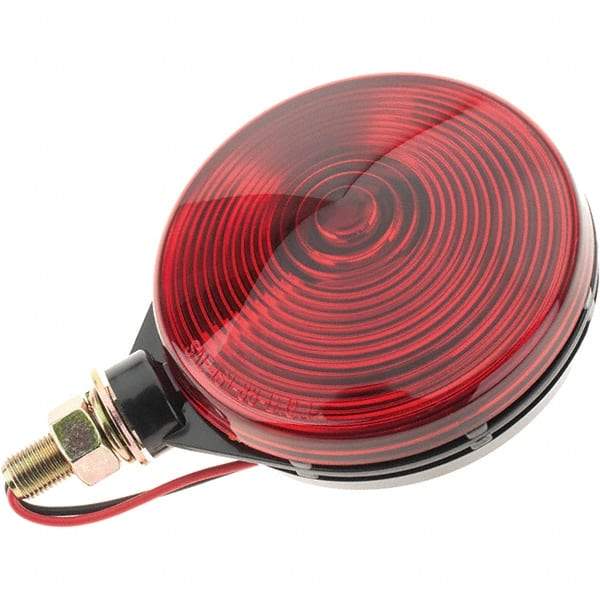 Value Collection - 4-5/16" Long, 2.4/0.49 Amp, Red Stop, Turn & Tail Light - 12.8 VDC - USA Tool & Supply