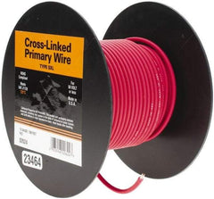 EastPenn - 12 AWG Automotive Cross-Linked Polyethylene Wire - 100' Long, Red - USA Tool & Supply