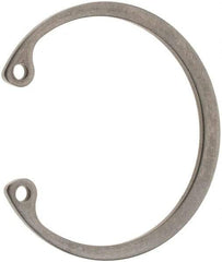 Made in USA - 1-3/8" Nominal, 0.05" Thick, Stainless Steel Snap Internal Retaining Ring - 0.056" Groove Width, 0.043" Groove Depth, 1.461" Groove Diam - USA Tool & Supply