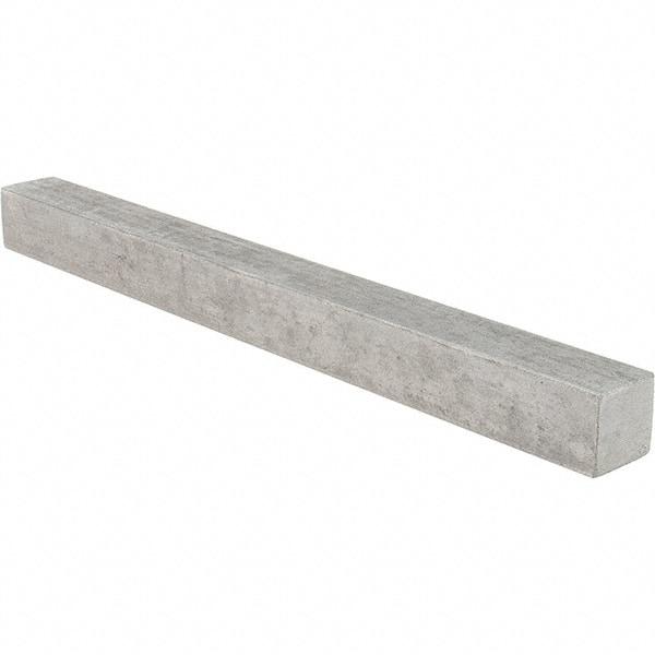 Value Collection - 12" Long x 1" High x 1" Wide, Plain Steel Undersized Key Stock - Cold Drawn Steel - USA Tool & Supply