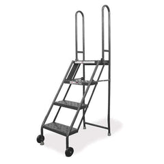 TRI-ARC - Rolling & Wall Mounted Ladders & Platforms Type: Stand Style: Step Stand - USA Tool & Supply