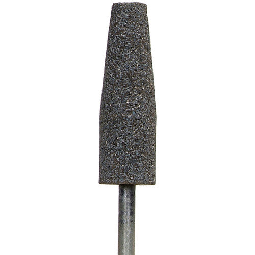 ‎3/4″ × 2-1/2″ 1/4″ Spindle NorZon Mounted Point A1 24 Grit Zirconia Alumina - USA Tool & Supply