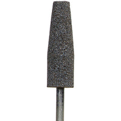 ‎3/4″ × 2-1/2″ 1/4″ Spindle NorZon Mounted Point A1 24 Grit Zirconia Alumina - USA Tool & Supply