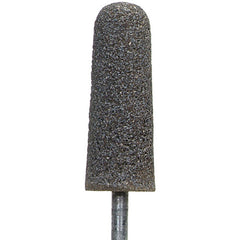 ‎1″ × 2-3/4″ 1/4″ Spindle NorZon Mounted Point A3 24 Grit Zirconia Alumina - USA Tool & Supply