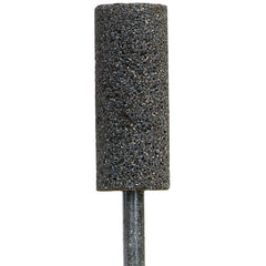 3/4″ × 2″ 1/4″ Spindle NorZon Mounted Point W208 24 Grit Zirconia Alumina - USA Tool & Supply