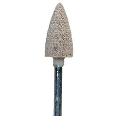 3/8″ × 3/4″ Cotton Fiber Mounted Point B52 120 Grit Aluminum Oxide - USA Tool & Supply