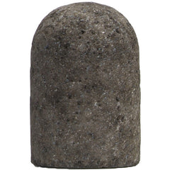2″ × 3″ × 5/8″–11 Gemini Snagging Wheel Type 18R Plug-Round Tip 24 Grit Aluminum Oxide - USA Tool & Supply