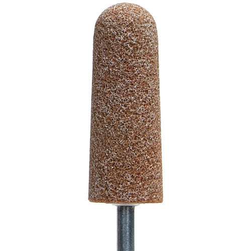 ‎1″ × 2-3/4″ 1/4″ Spindle Gemini Mounted Point A3 36 Grit Aluminum Oxide - USA Tool & Supply