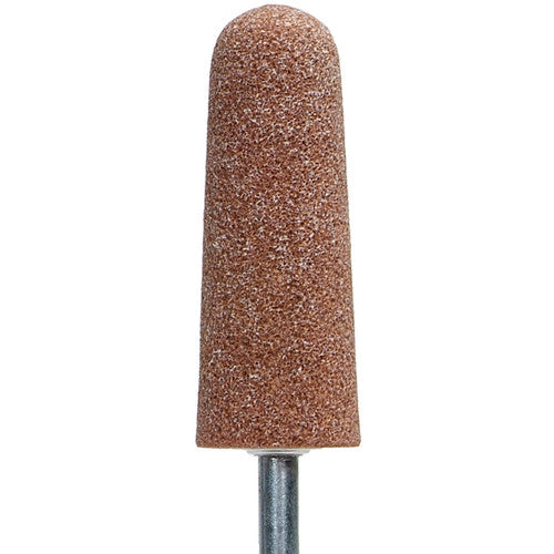 ‎1″ × 2-3/4″ 1/4″ Spindle Gemini Mounted Point A3 60 Grit Aluminum Oxide - USA Tool & Supply