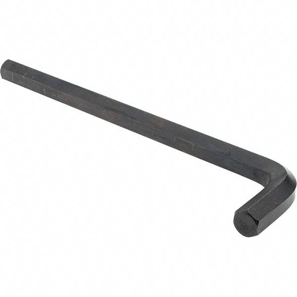 Value Collection - 5/8" Hex, Long Arm, Hex Key - 9-21/32" OAL, Alloy Steel, Inch System of Measurement - USA Tool & Supply