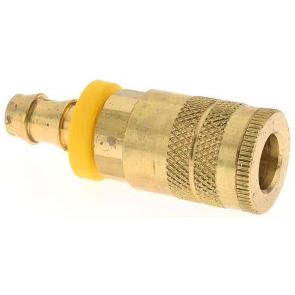 Parker - Pneumatic Hose Fittings & Couplings Type: Coupler Thread Type: Push-Lok Hose Barb - USA Tool & Supply