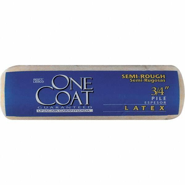 Krylon - 3/4" Nap, 9" Wide Paint Roller Cover - Semi-Smooth Texture, Polyester & Knitted - USA Tool & Supply