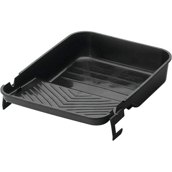Krylon - 9" Roller Compatible Paint Tray - 2 Qt Capacity, Plastic - USA Tool & Supply
