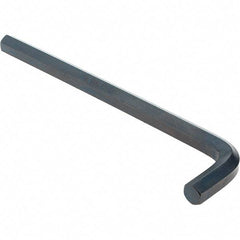 Value Collection - 1/2" Hex, Long Arm, Hex Key - 8-5/32" OAL, Alloy Steel, Inch System of Measurement - USA Tool & Supply
