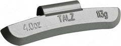 Value Collection - 6 oz TAL Wheel Weight - Zinc, For Use with Automotive & Light Trucks - USA Tool & Supply