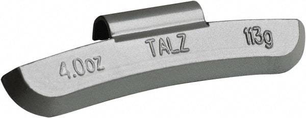 Value Collection - 4 oz TAL Wheel Weight - Zinc, For Use with Automotive & Light Trucks - USA Tool & Supply