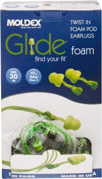 Moldex - Earplugs Disposable or Reusable: Reusable Style: Corded - USA Tool & Supply