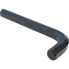 Value Collection - 1" Hex, Short Arm, Hex Key - 9-5/32" OAL, Alloy Steel, Inch System of Measurement - USA Tool & Supply