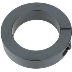 Import - 2-3/16" Bore, Steel, One Piece Clamp Collar - 3-1/4" Outside Diam, 3/4" Wide - USA Tool & Supply