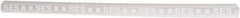 Value Collection - 6" Long, 4:1, Polyolefin Heat Shrink Electrical Tubing - Clear, White - USA Tool & Supply