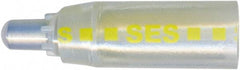 Value Collection - 18 to 10 AWG Crimp Bullet Connector - Clear & Yellow Polyolefin Insulation - USA Tool & Supply