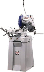 Dake - 2 Cutting Speeds, 14" Blade Diam, Cold Saw - 22 & 88 RPM Blade Speed, Floor Machine, 3 Phase, Compatible with Ferrous/Non-Ferrous Material - USA Tool & Supply