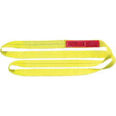 Lift-All - 2' Long x 1" Wide, 4,800 Lb Vertical Capacity, Nylon Web Sling - USA Tool & Supply