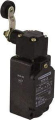 Telemecanique Sensors - DP, NC/NO, 240 VAC, Screw Terminal, Roller Lever Actuator, General Purpose Limit Switch - IP65 IPR Rating - USA Tool & Supply