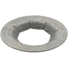 Value Collection - 5/8" OD, Spring Steel Push Nut - Zinc-Plated, 5/16" Shaft Diam - USA Tool & Supply