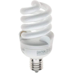 Value Collection - 13 Watt Fluorescent Intermediate Lamp - 2,700°K Color Temp, 825 Lumens, E17 - USA Tool & Supply