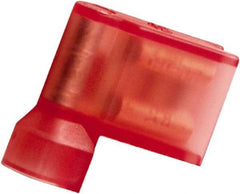 Value Collection - 22 to 18 AWG, Nylon, Partially Insulated, Female Wire Disconnect - 1/4" Wide Tab, Red, cUL Listed, RoHS Compliant, UL Listed - USA Tool & Supply