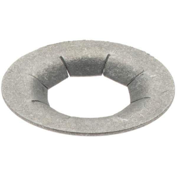 Value Collection - 5/8" OD, Spring Steel Push Nut - Zinc-Plated, 5/16" Shaft Diam - USA Tool & Supply