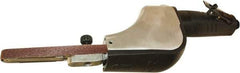 Universal Tool - 1/4 X 24 and 1/2 X 24 Inch, 20,000 RPM Air Belt Sander - 0.5 Hp, 5 CFM, Rear Exhaust - USA Tool & Supply