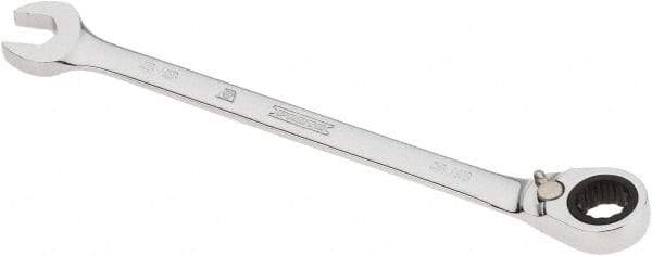 Proto - 3/8" 12 Point Combination Wrench - 0° Offset Angle, 6-1/4" OAL, Steel, Chrome Finish - USA Tool & Supply