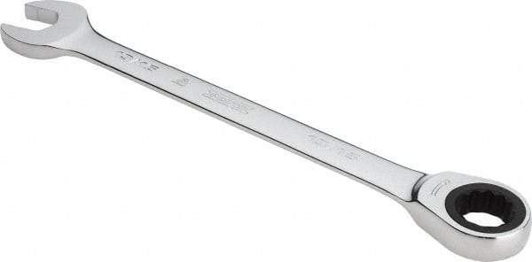 Proto - 13/16" 12 Point Combination Wrench - 0° Offset Angle, 11-7/16" OAL, Steel, Chrome Finish - USA Tool & Supply