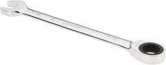 Proto - 1/2" 12 Point Combination Wrench - 0° Offset Angle, 7" OAL, Steel, Chrome Finish - USA Tool & Supply